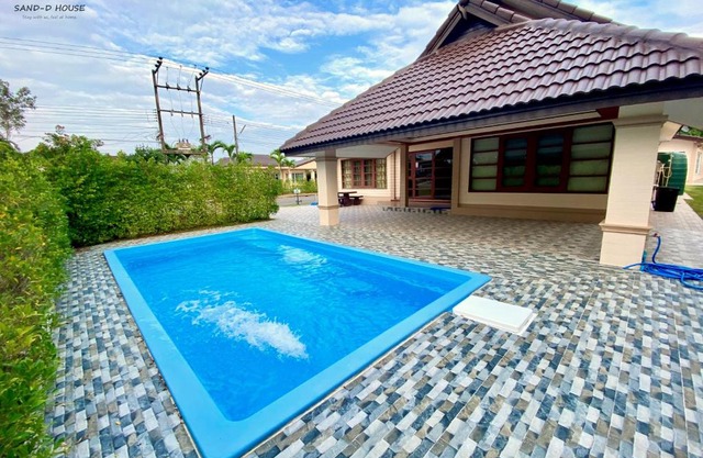 Sand-D House Pool Villa A7 at Rock Garden Beach Resort Rayong
