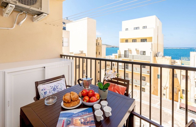 Sea Bliss 1-bedroom Apartment in a great location in Bugibba