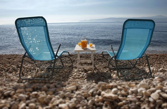 Sea Shore Vacation Villa, RedRock, Attika,Corinth, Aegean, Greece, Mediterranean