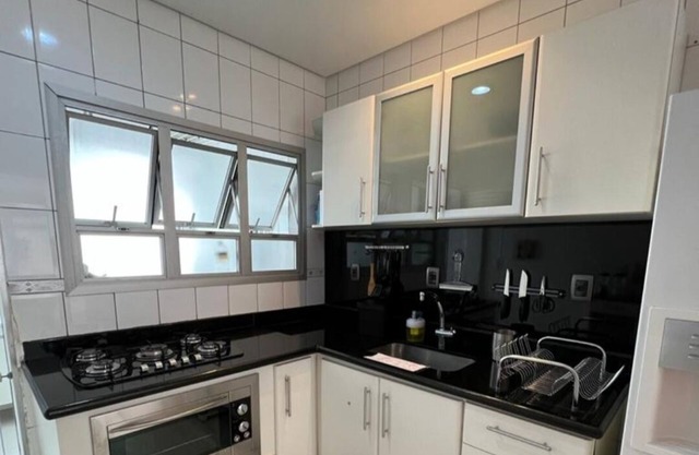 Seafront building, Gonzaga beach, with parking space provided