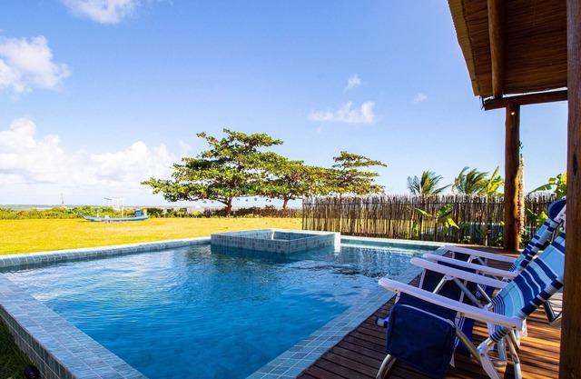 Seaside House in Milagres for 13 People