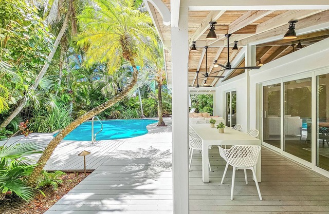 Secluded and Private Monthly Tropical Modern Oasis with a Large Pool