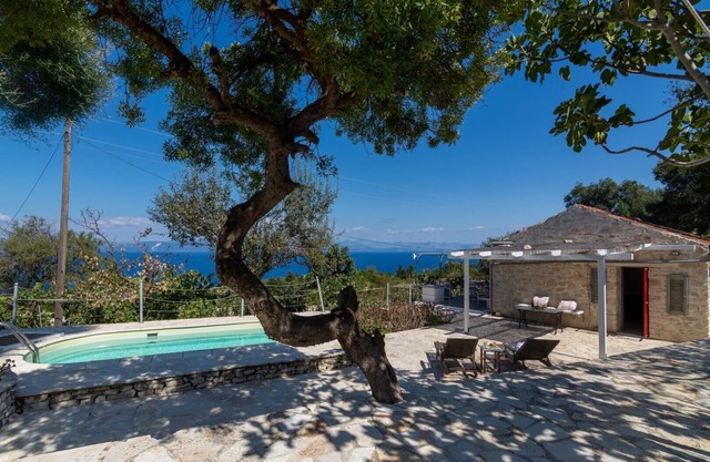 Secluded Antipaxos Retreat with Stunning Sea Views and Privacy