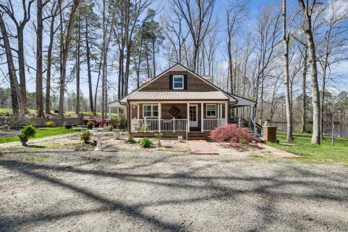 Secluded Home with 2-Acre Fishing Pond