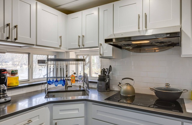 Secluded Riverfront Bangor Home w/ Fire Pit!