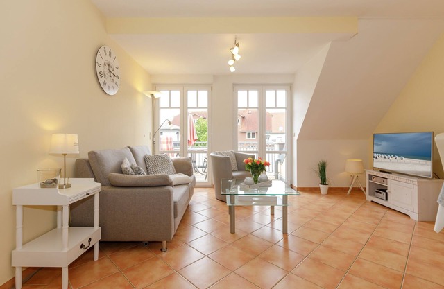 Sehr Gemütliche 2-raum-wohnung, nur 300 m bis zum Meer