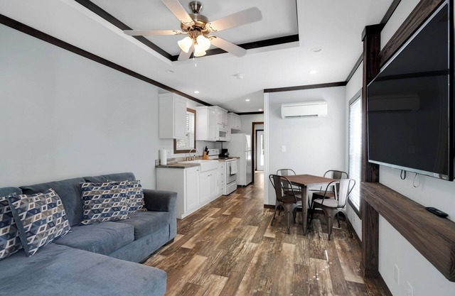 Serene 1-Bedroom Tiny Home 1/2 Mile from Marina and Boat Ramp #406!