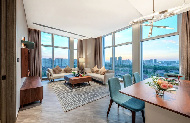 Shan Zhi Ye Serviced Apartment Hotel - Houjie Wanda Plaza Liaoxia Subway Station