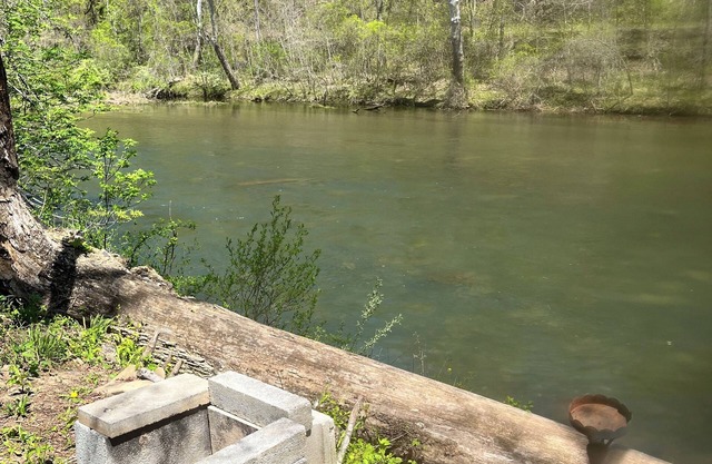 Shirleys’ River Retreat. … camp on the rivers edge