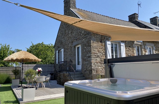 Signature gîte/Private spa for lovers near Saint-Malo and Dinan
