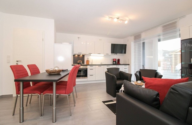 Single-storey, high-quality apartment in Greetsiel