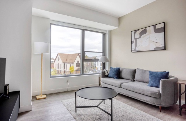 Sleek Central Square 1BR w/Gym, W/D & Roof, near T, by Blueground