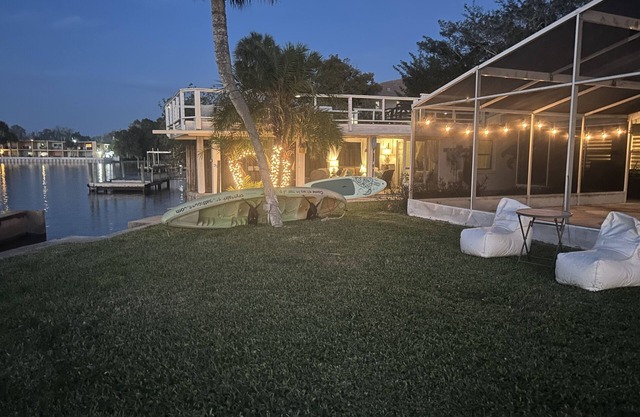 Sleep in Our Boathouse, Wake up With Manatee