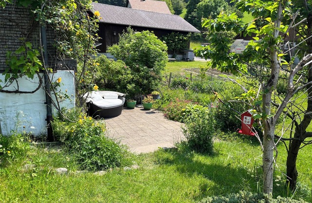 Small studio in swiss countryside.