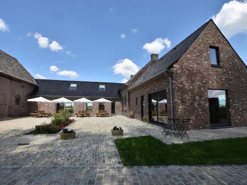 Spacious Holiday Home with Pond in Poperinge