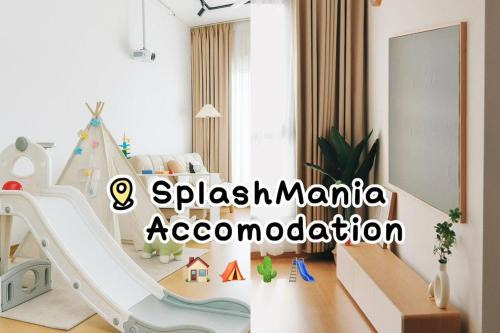 Splashmania Gamuda Cove Homestay with Projector and Tent KLIA Banting