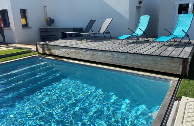 Splendid house 8 pers swimming pool beach