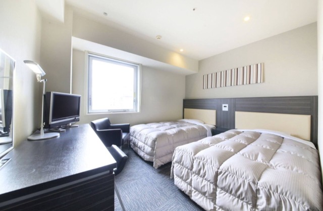 Stay without meals Twin room smoking/Hachioji Tokyo