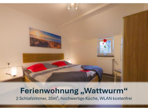 Stedesdorf, Ferienwohnung 'Nordsee-Wattwurm'