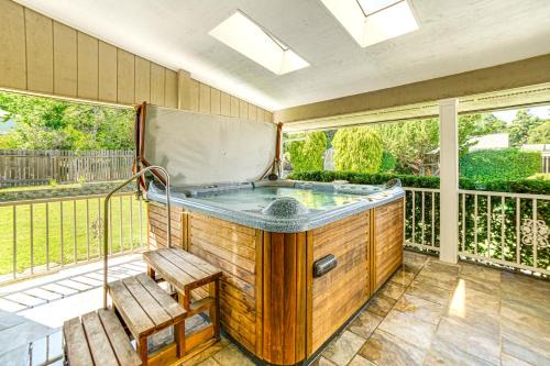 Steps to Clear Lake Hot Tub Haven in NorCal!