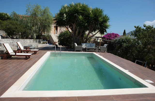 Stone villa with fantastic pool area