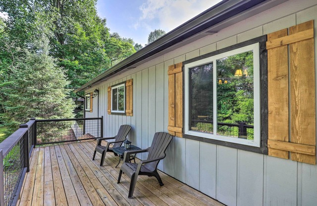 'Stonewood Lodge' Home w/Deck in Glenville!