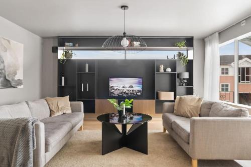 Stor og moderne leilighet