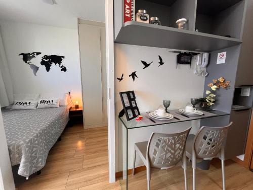 Studio Aconchegante com Varanda, Piscina e Vista Mar - Salvador