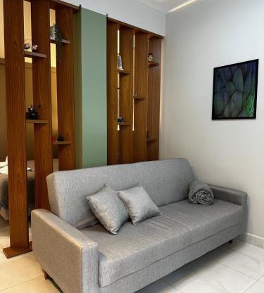 Studio Aconchego Poços - Minimalista e bem localizado