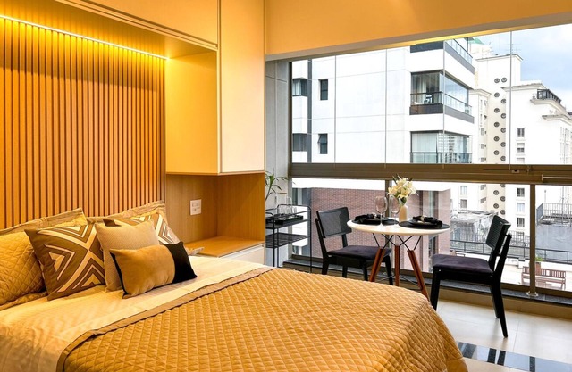 Studio c WiFi e ótima localização na Consolação/SP