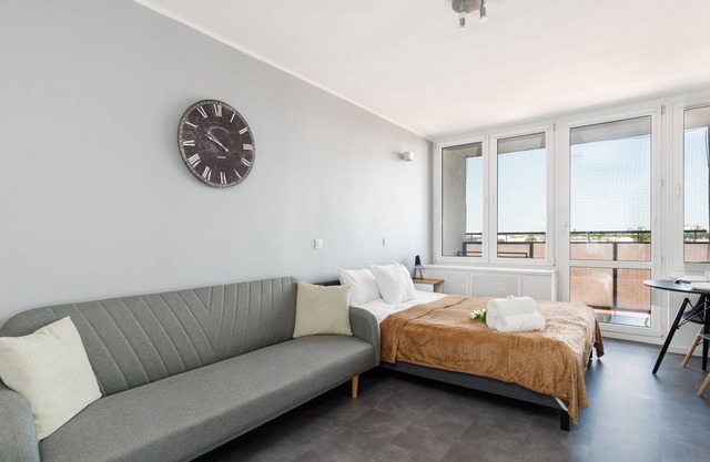 Studio Głogowska | 3 guests | Balcony | Poznań