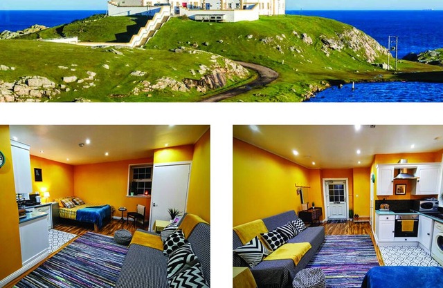 Studio in Strathy Point Lighthouse with sea view