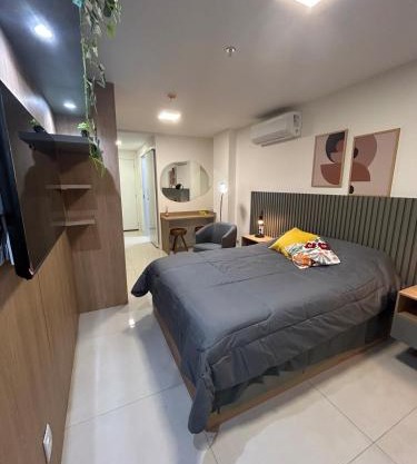 Studio novo e completo, Jardim Amália