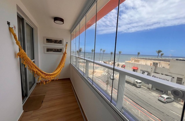 Studio with balcony and sea view, with pool in Salvador