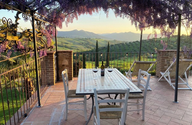 Studio with panoramic terrace