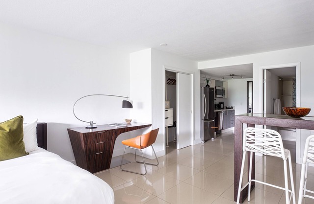 Studio with Two Queen Beds and Kitchenette, Steps away from Bal Harbour Beach