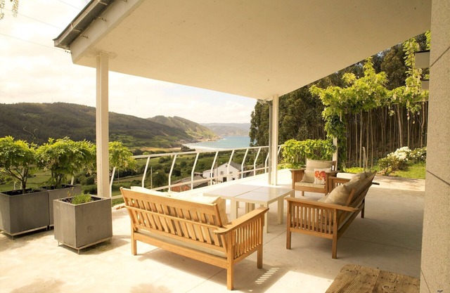 Stunning design house on the beach