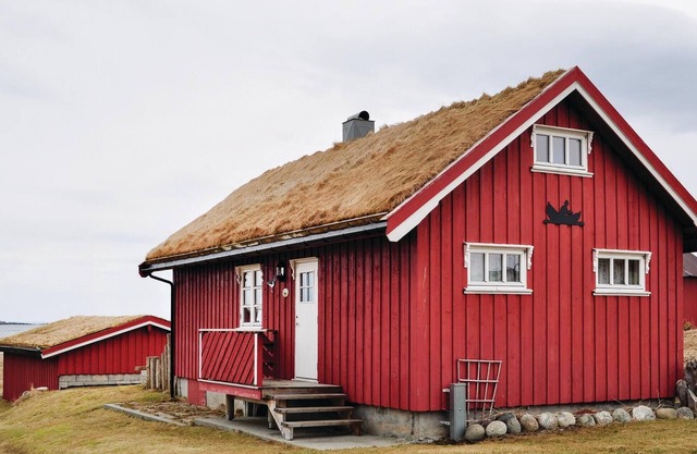 Stunning home in Bøstad with WiFi