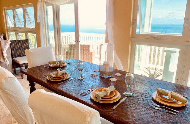 Stunning Ocean Views in Island-Flavor Elegance, with Balconies, Parrots, Geckos.