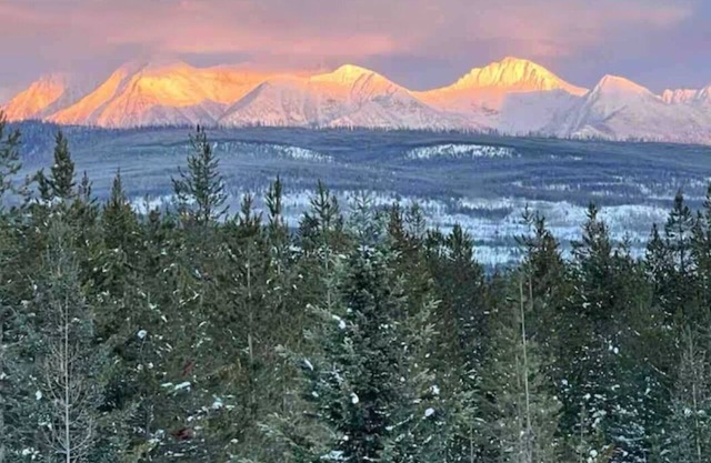 Stunning View of Glacier Park, from Cabin & Wall tents designed for Large Groups