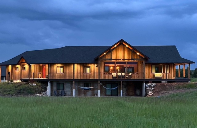 Stunning view of the Tetons - Tetonia Base Camp