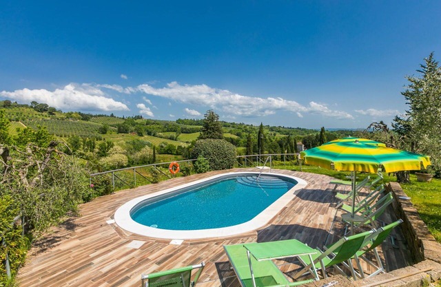 Stunning villa with A/C, private pool, WIFI, TV, patio, pets allowed and panoramic view