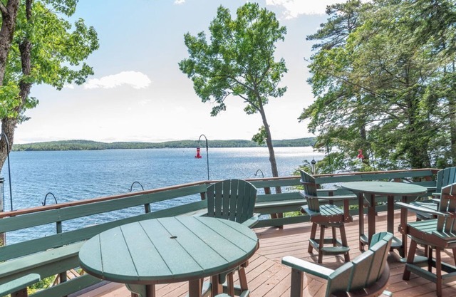 Stunning Waterfront Home with Boat Dock, swim, boating. Bike & skiing nearby.