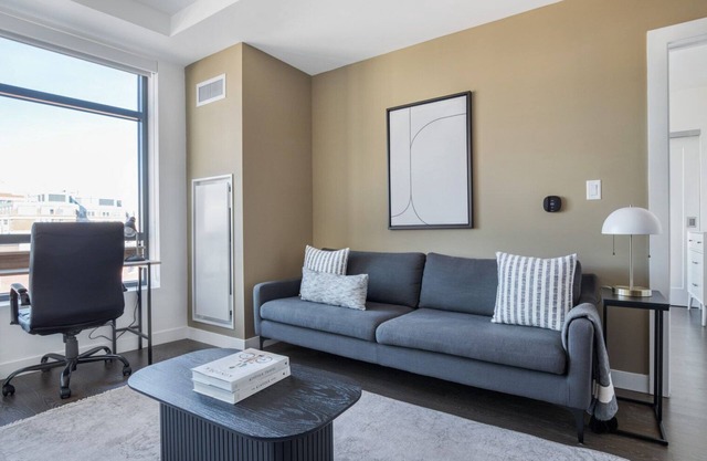 Stylish Fenway 1BR w/W/D, Roof & Gym, nr Fenway Park, by Blueground