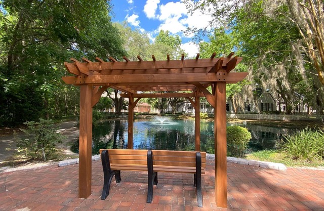 Stylish ground floor 2 bedroom/2 bath condo. Dog Friendly!