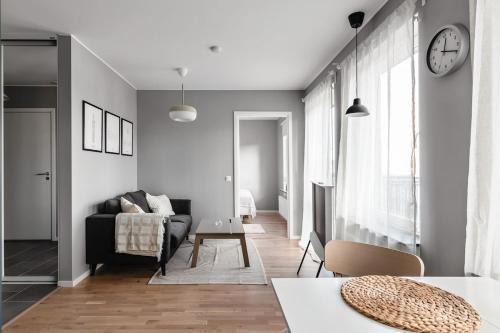 Stylish modern apartment in Stockholm