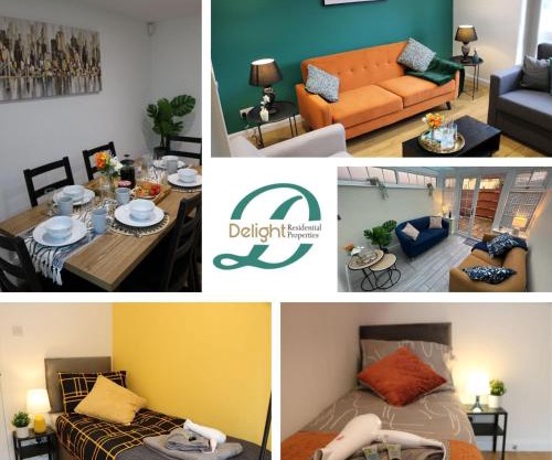 Stylish townhouse-Sleeps 9-Free parking