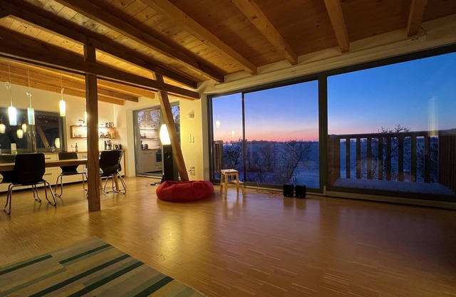 Stylishly furnished barn loft in Groß Mohrdorf.