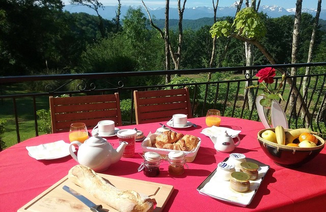 Suite Chambre D'hôte Avec Piscine vue sur les Pyrénées