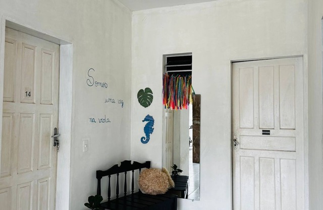 Suites 500m from Mutá Beach, quiet and family-friendly in Coroa Vermelha